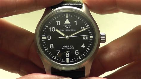 iwc mark xv 2002|iwc mark xv review.